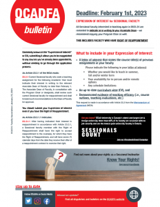This is a thumbnail of the January 25th bulletin which can be found by clicking on the link